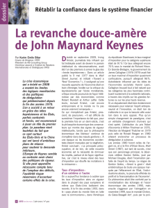 La revanche douce-amère de John Maynard Keynes