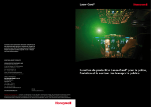 Lunettes de protection Laser-Gard® pour la police, l`aviation et le