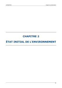 État initial de l`environnement