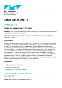 Stage Liesse 2017-2