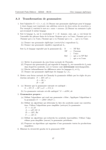 feuille d`exercices n°3 - Université Paris Diderot