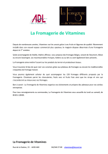 La Fromagerie de Vitamines