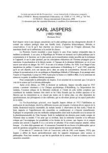 Karl Jaspers - International Bureau of Education