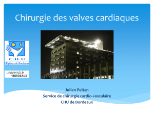 Chirurgie des valves cardiaques - Euro