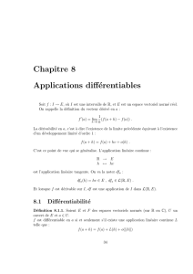 Chapitre 8 Applications différentiables - IMJ-PRG