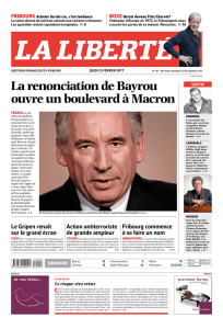 La renonciation de Bayrou ouvre un boulevard à Macron