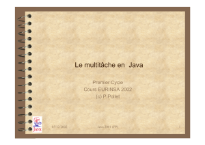 Le multitâche en Java