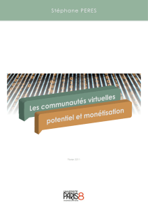 Les communautés virtuelles : potentiel et