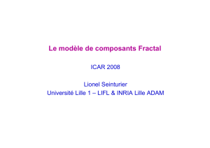 Le modèle de composants Fractal