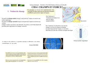Physique, CH14 Champs et forces