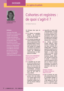 Cohortes et registres - Ligue française contre la sclérose en plaques