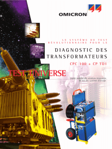 CP TD1 Brochure - French
