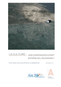 LA CULTURE : - L`A. Agence culturelle du Poitou