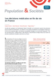 Les décisions médicales en fin de vie en France - Futura