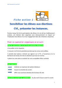 Fiche action elections CVL - Académie de Clermont