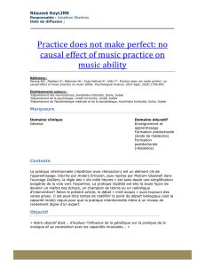 Practice does not make perfect: no causal effect of music practice on