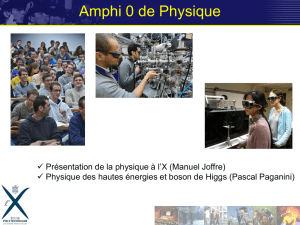 PHY432 Amphi 1 - Ecole polytechnique