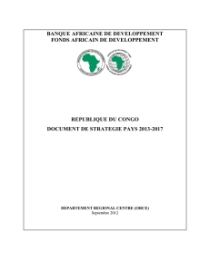 2013-2017 - Congo - Country Strategy Paper