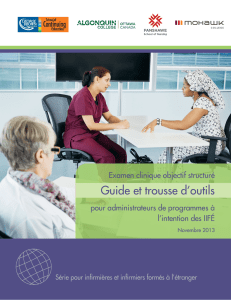OSCE Toolkit and Guide (FR) - George Brown College Continuing