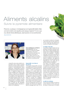 Aliments alcalins