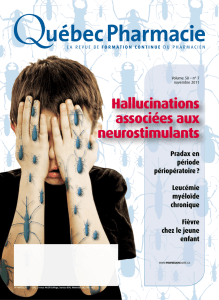 Hallucinations associées aux neurostimulants