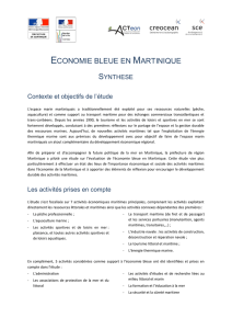 Synthèse économie bleue - format : PDF - 0,39 Mb