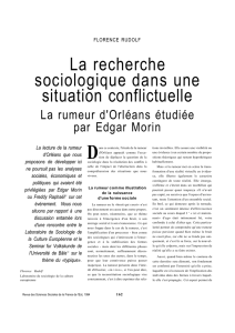 La recherche sociologique dans une situation conflictuelle
