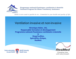 (34) Ventilation invasive et non