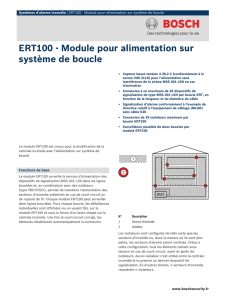 ERT100 - Module pour alimentation sur système de boucle