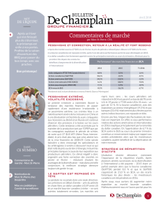 Voir le bulletin – Avril 2016 - De Champlain Groupe financier
