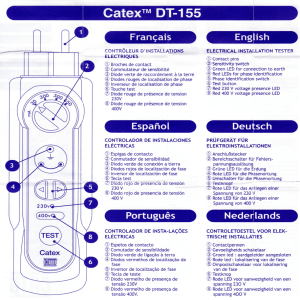 Documentation du contrôleur de différentiel CATEX DT-155