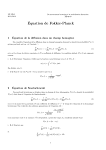 Équation de Fokker