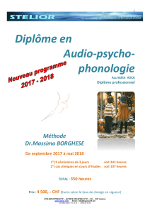 Formation Audio Phono Psychologie