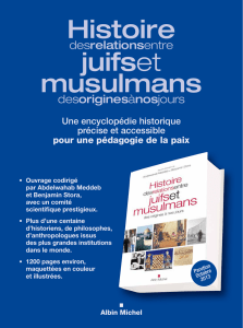 Histoire juifset musulmans
