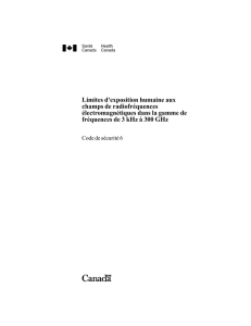 Code de sécurité 6 - Publications du gouvernement du Canada