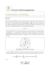 Condensateur cylindrique - Thierry Albertin