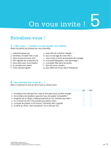 On vous invite ! 5