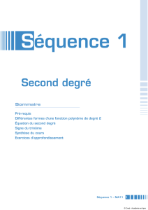 Second degré - Académie en ligne