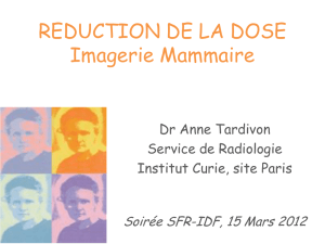 Imagerie mammaire - Société Française de Radiologie