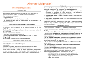 MEDECIN ALKERAN (Melphalan)