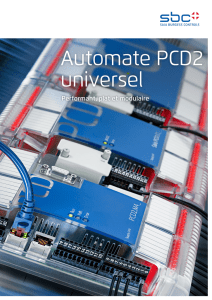 Automate PCD2 universel - sbc