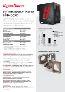 HyPerformance® Plasma HPR400XD