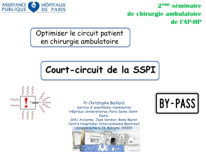 Court-circuit de la SSPI - La chirurgie ambulatoire en Île-de