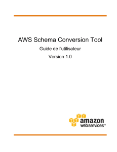AWS Schema Conversion Tool