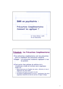 BMR en psychiatrie - CCLIN Paris-Nord