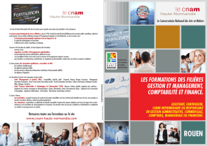 La filière Gestion Management Comptabilité Finance sur Rouen