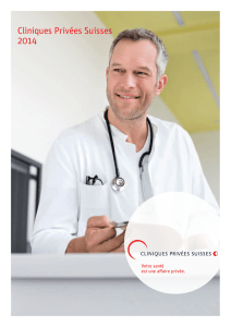Cliniques Privées Suisses 2014