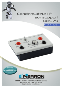 Condensateur 1 F sur support 08479