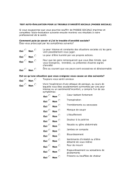 phobie sociale rencontre