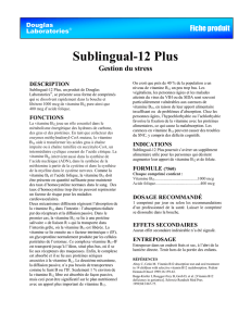Sublingual-12 Plus - Douglas Laboratories